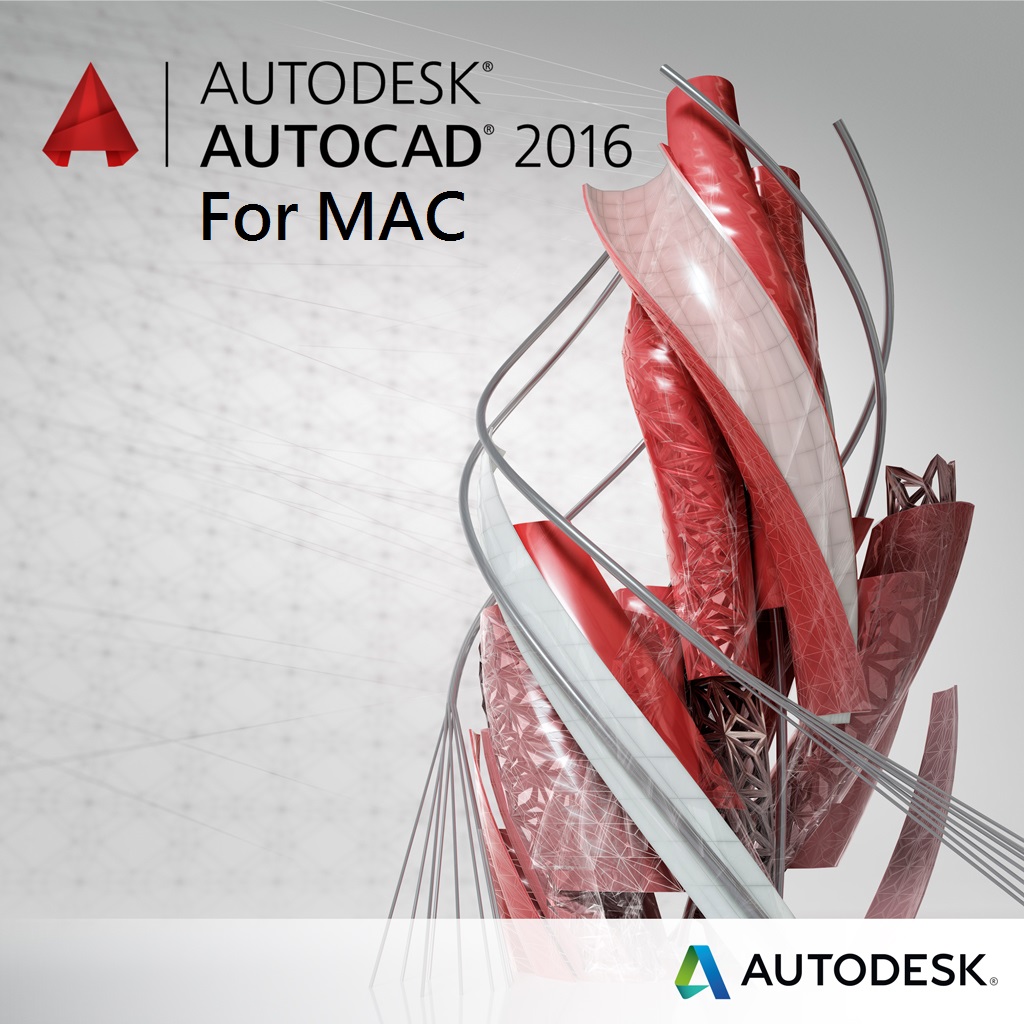 AutoCAD for MAC 2016 Commercial Upgrade from AutoCAD 2015 (H-ACAD16MAC-U-ACAD)