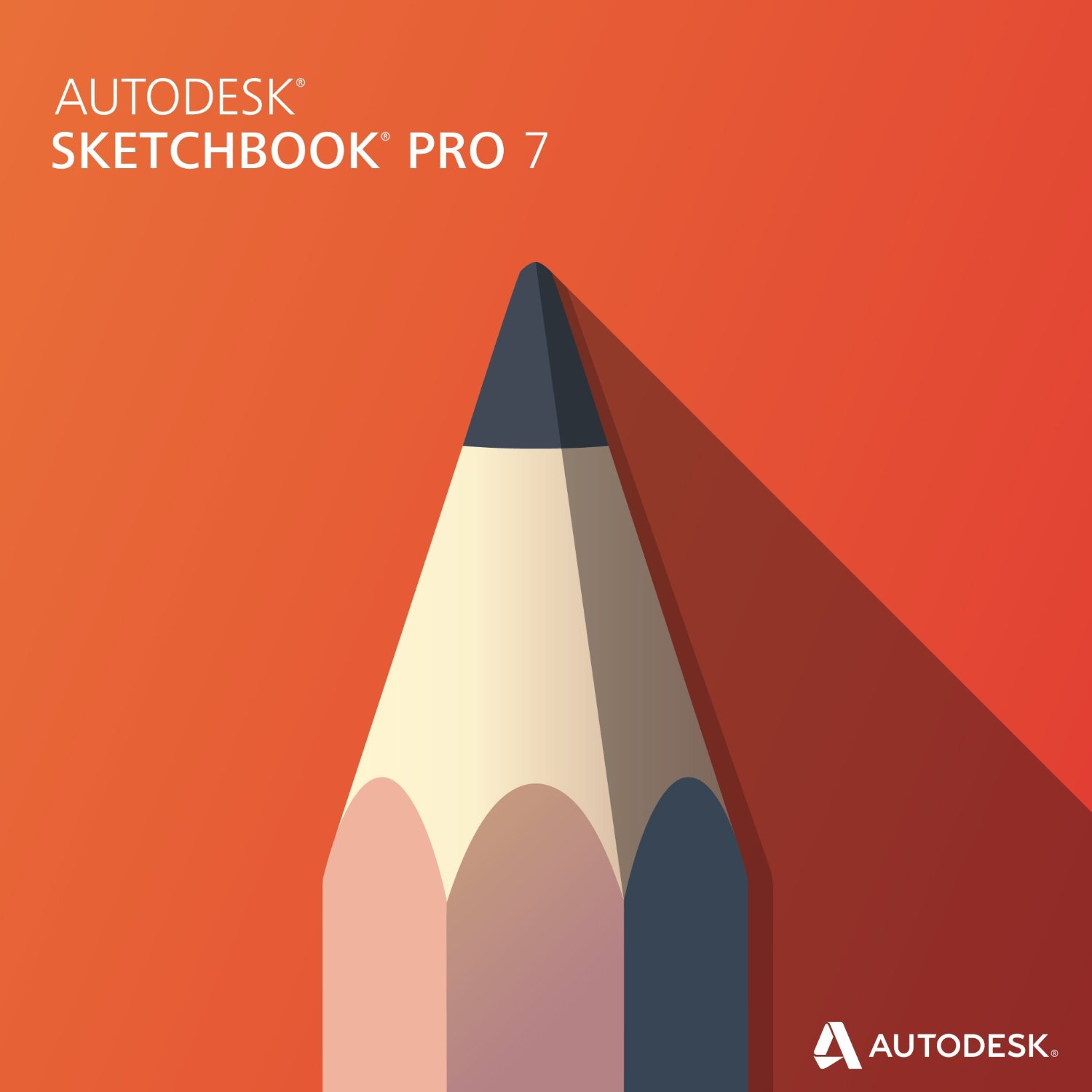 Autodesk Sketchbook Pro 7 Commercial New Standalone Version (O-SKETCHBKP7)