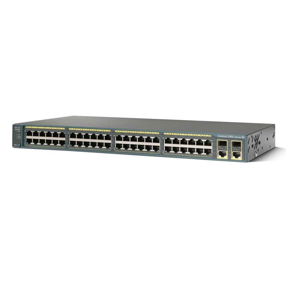Cisco Catalyst 2960+ Workgroup Switches (WS-C2960+48PST-S)