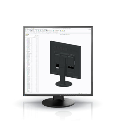 EIZO PROFESSIONAL COLOR DISPLAY Flexscan LCD 26.5" - Square Monitor (EV2730Q)	