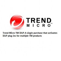 Trend Micro TM iDLP-A single purchase that activates iDLP plug-ins for multiple TM products: 26-50 User New License (DLDLM01000812)