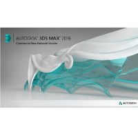 Autodesk 3ds Max 2016 Commercial New Network Version w/1-yr. Subs (M-MAX16-N)