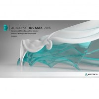 Autodesk 3ds Max 2016 Commercial New Standalone Version Annual Desktop Subscription with Support (M-MAX16-ADTS)