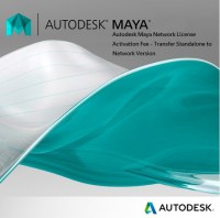 Autodesk Maya Network License Activation Fee - Transfer Standalone to Network Version (M-MAYA-NLA)
