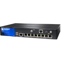Juniper SRX services gateway 210 with 2xGE + 6xFE ports, 1xmini-PIM slot, 2GB DRAM and 2GB Flash. External power supply and power cord included. (SRX210HE2)